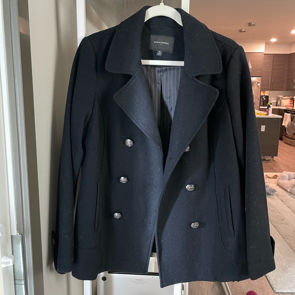Banana Republic | Wool Peacoat
